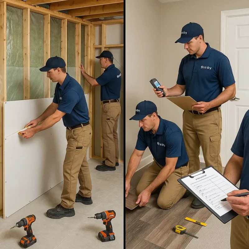 Repairs and Reconstruction process in Greilickville, MI
